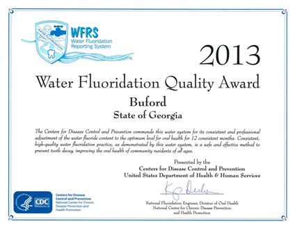 Water Award 2013